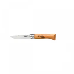 Opinel N6 carbon steel 7,0 cm. bøg - Bøg - Opinel
